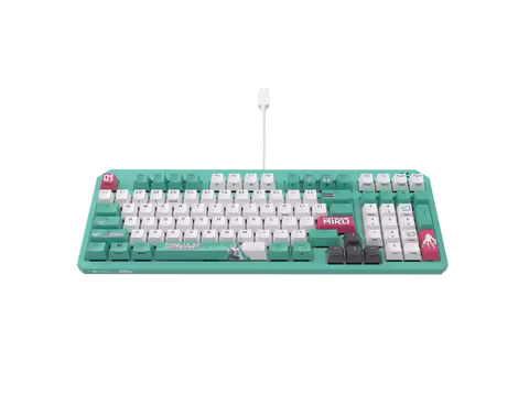 ASUS TUF Gaming K3 Gen II Hatsune Miku Edition Optical-Mechanical RGB Keyboard with IP57 Waterproof 