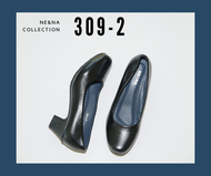 รองเท้าเเฟชั่นผู้หญิงเเบบคัชชูทำงานส้นปานกลาง No. 309-2 NE&amp;NA Collection Shoes