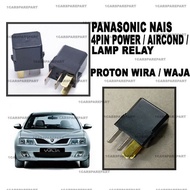 ORIGINAL PROTON WIRA/WAJA PANASONIC NAIS 4PIN POWER/AIRCOND/LAMP RELAY