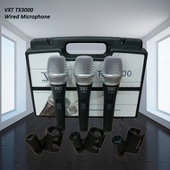 VXT TX-3000 TX3000 dynamic microphone isi 3pcs