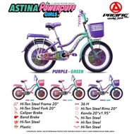 Sepeda Mini 20 Pacific Astina PowerPuff / Sepeda Anak Mini 20 Pacific