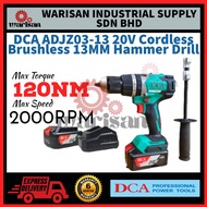 DCA ADJZ03-13 Cordless Brushless 13MM Hammer Drill