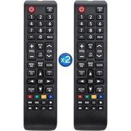 (Pack of 2) Replacement Remote for Samsung-Smart-TV-Remote, Compatible for Samsung LED/LCD/HDTV/QLED/UHD/4K 3D Series TVs