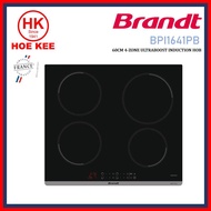 BRANDT BPI1641PB 60CM 4 ZONE ULTRABOOST INDUCTION HOB