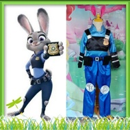 Judy Hopps Zootopia Character Children's Cosplay Costume