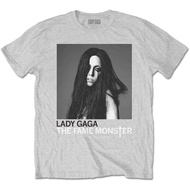 Lady Gaga Fame Monster Gray Merch T-Shirt | Band T-SHIRT