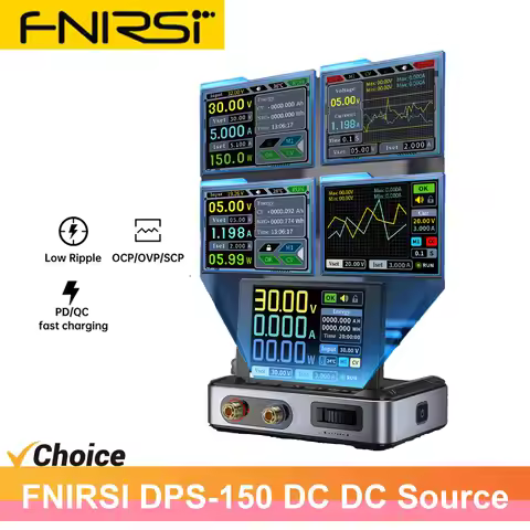 FNIRSI DPS-150 High-power 150W Mini Convenient Digital DC Regulated Power Supply It Is Paired with h