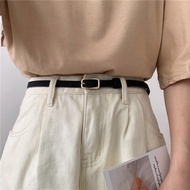 belt belt woman Retro Small Belt Women Black Simple Ladies Pants Belt Decoration Women's Skirt Suit 
