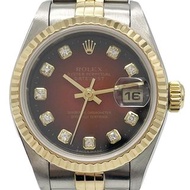 勞力士 ROLEX Datejust K No. Red Gradation 79173G 女士手錶二手