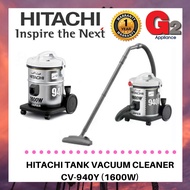 HITACHI TANK VACUUM CLEANER CV-940Y (1600W) - HITACHI MALAYSIA WARRANTY