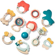 hahaland Baby Toys 0-6 Months - Baby Rattles Teething Toys 3-6 Months, Newborn Infant Toys 6-12 Mont