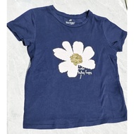 H&M SEQUIN T-SHIRT TOP LD 74-80CM GIRLS UK 6-8Y