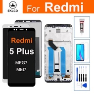 Original LCD For Xiaomi Redmi 5 Plus Display Touch Screen Digitizer Assembly 5Plus MEG7 MEI7 Replace