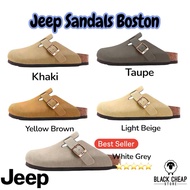JEEP Boston Suede Sandals