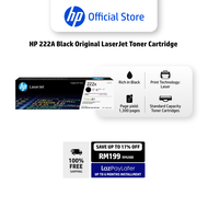 HP 222A Black Original LaserJet Toner Cartridge - for HP LaserJet Pro 3203 3288 MFP 3303 MFP 3388 Pr