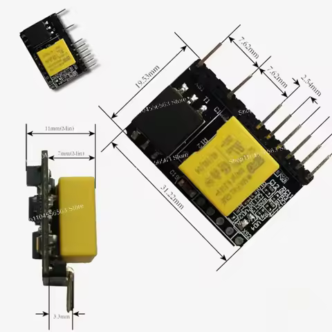 2PCS ES1642-C Power Line Carrier Communication Module With Coupling Low Power Consumption ES1642