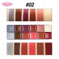 IMAGIC 12 Colors Face Paint Palette Halloween/Art Party Fancy Makeup 175g