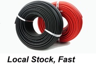 50m / 100m Solar Cable DC Wire 2.5mm² 4mm² 6mm² PV Photovoltaic Copper Wire
