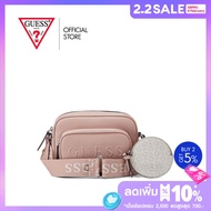 GUESS กระเป๋า รุ่น SF948971 LYA MINI DOUBLE ZIP CROSSBODY สีชมพู