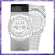 [P K A M] E6b Flight Calculator Flight Computer Calculator Essential Flying Training Student Tools f