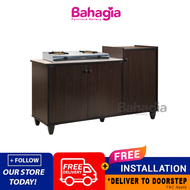 BAHAGIA Iona Kitchen Cabinet / Kitchen / Kitchen Rack / Cooking Table / Kabinet Dapur Gas / Almari dapur / Almari serbaguna / Rak Dapur masak / Kabinet dapur