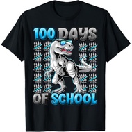 100 Days Of School Trex 100 Days Smarter 100Th Day Of School T-Shirt