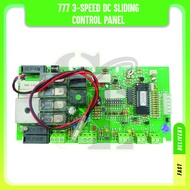 Autogate Control Board- 777 3 Speed DC Sliding Counter Panel (Suitable for OAE E8/Mtech DC MOTO Auto