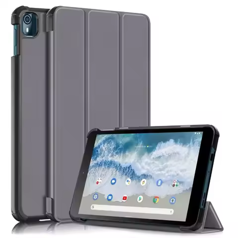 For Nokia T10 8 inch 2022 Case Magnet Tri-Folding Stand Tablet Cover For Nokia T20 10.36 Android Nok