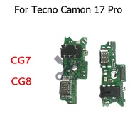 Charging Port For Tecno Camon 17 Pro CG7 CG8 Charger Board Dock Socket Jack Plug Connector