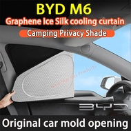 BYD M6 Car window specific sunshade, mosquito proof side curtain, sun protection and heat insulation