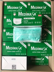 Medimask ASTM LV.1… x1box(บรรจุ50ชิ้น) ใช้ทางการแพทย์ พร้อมส่ง