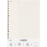 C Notes notebook insert (6x6)mm KLONG B5 100 sheets 100/76; MS: 536