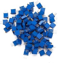 50pcs 2k Ohm Resistor Kit 3296 Potentiometer Assorted Kit 2k Ohm Potentiometer Kit High Precision Ce