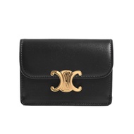 [二手] Celine Triomphe 翻蓋卡包 10I583