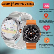 2024 New Watch 7 Ultra 47MM GPS Compass Smart Watch SOS Function Outdoor Sport Watch AMOLED 466*466 
