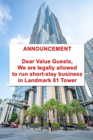 เซลาวี เซอร์วิส อพาร์ตเมนต์ วินโฮมส์ แอนด์ แลนด์มาร์ค 81 (Celavie Services Apartments Vinhomes & Lan