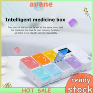 Smart 7-Day Pill Organizer Timing Reminder Medicine Storage Weekly Drug Box