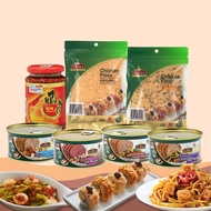 Set C - EL-Dina Meat Loaf Halal (Bundle of 2) + Chicken Floss 80g / Crispy Prawn Chilli 340g