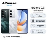 realme C71 18GB+128GB | 6300mAh + 45W Fast Charge | 400% Ultra Volume | 120Hz Display | 4G Smartphon