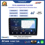 ⚡TS10 Android Player with 360 Panoramic View⚡TS10 4G car universal 9" 10" Panoramic camera 4+64/6+128