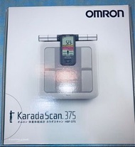 日版 OMRON HBF-375 脂肪磅 歐姆龍 體脂磅 體脂稱 體脂秤 karada scan Body Composition Scale