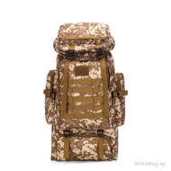 80L Large Capacity Waterproof Camouflage Hiking Bag Leisure Tactical Backpack Outdoor Sports Hiking 