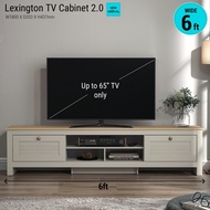 Synergy House Lexington Wide TV Cabinet 2.0 (6ft)