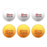 【Free shipping】 10/50/100pcs Whizz Table Tennis 3 Stars Competition Training Balls New Materials Hig