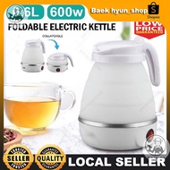 Foldable Electric Kettle/0.6L Travel kettle/Portable Silicone Collapsible kettle 電水壺