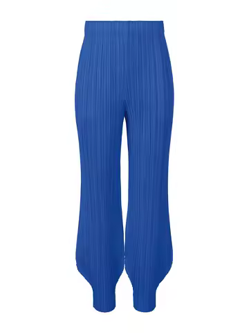 Miyake Pleated Causal Tight Pants Women Elastic Waist Bloomers