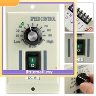 【LLMA】AC 220V To DC 180V Knob Motor Speed Variable Control Controller For 0-400W Motor