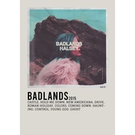 【READY STOCK】Poster Cover Album BADLANDS by Halsey