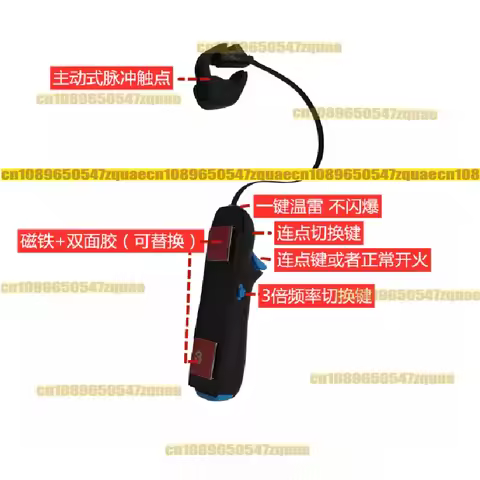 Magnetic for iPad FPS Games Tablet Connector 6-Finger, 8-Finger, 7-Finger Operation 3X Adjustable Ga