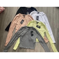 A195 long sleeve croo shirt f21 basic